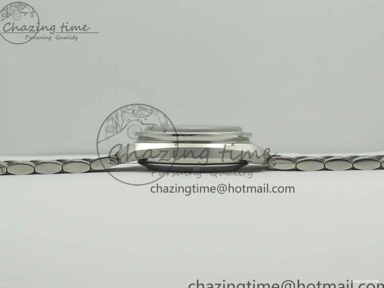 0419 Durable Speedmaster Professional SS OMF Best Edition Black Dial on SS Bracelet Manual Winding Chrono Movement 7995